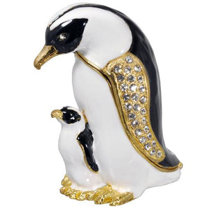 Baby & Parent Penguins Urn Keepsake