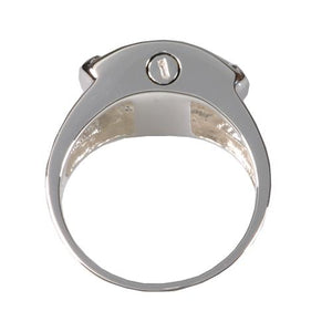 Engravable Shield Ring
