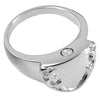 Engravable Shield Ring