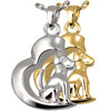 In My Heart Dog Cremation Pendant