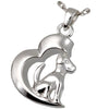 In My Heart Dog Cremation Pendant