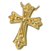 Ornate Cross Cremation Pendant