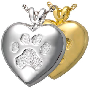 A Touch of Your Paw Cremation Pendant