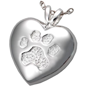A Touch of Your Paw Cremation Pendant