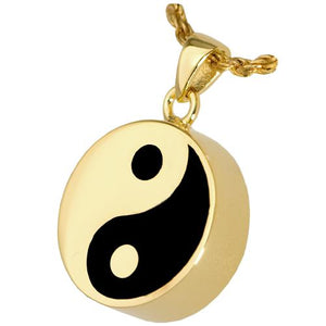 The Yin to my Yang Double Compartment Cremation Pendant