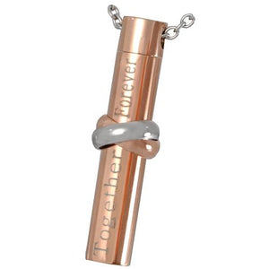 Together Forever Copper Titanium Cylinder