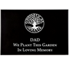 Custom Photo Laser Engraved Granite Flat Headstone- 2" Thick