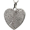 Heart Fingerprint Pendant