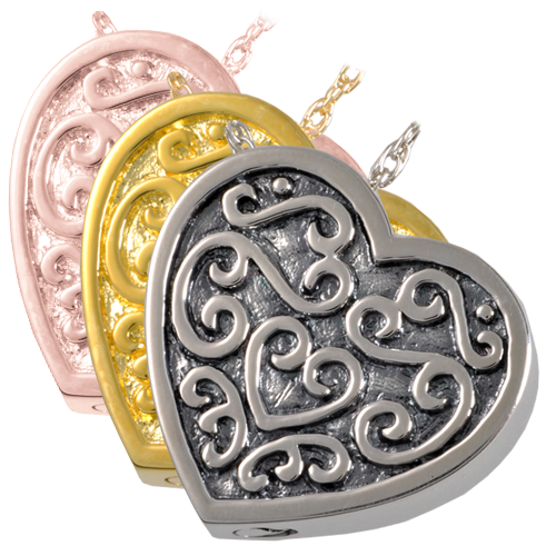 Ornate Heart Pendant