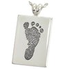 Rectangle Footprint Pendant
