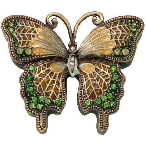Peridot Butterfly Urn Keepsake