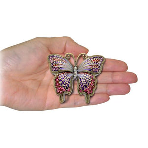 Purple Butterfly Urn Keepsake