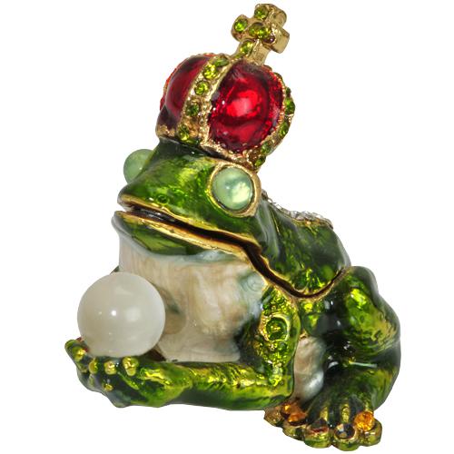 Prince Charming Frog Urn Keepsake